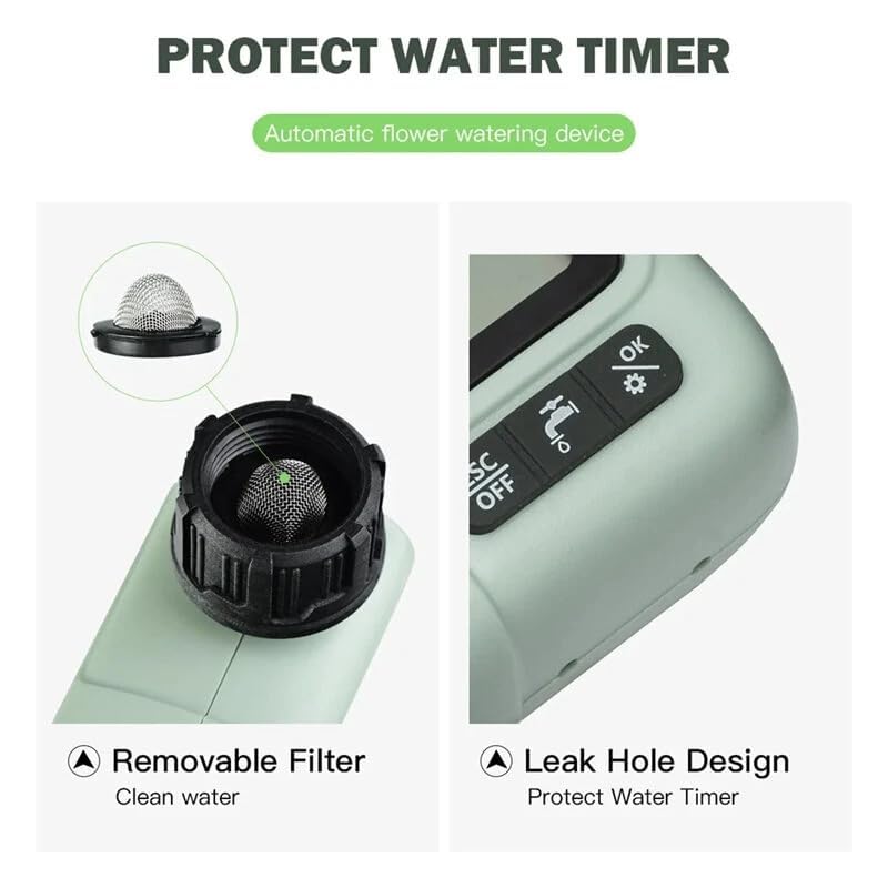 Image of LABART HCT-322 Automatic Water Timer Garden Digital Irrigation Machine with 2.76 inch LCD Display Intelligent Sprinkler Outdoor to Save Water and Time