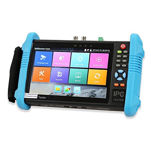Rilevamento IP, può eseguire la scansione automatica dell'intero segmento di rete IP, e modificare automaticamente l'indirizzo IP del tester, pulsante di scelta rapida, menu a discesa. Rapid ONVIF, visualizzazione automatica del video e creazione di report di test. Cavo RJ45 TDR, test di qualità del cavo. Tester per cavi UTP. TesterPlay (proiezione dello schermo): tester, versione Android telefono cellulare e display PC contemporaneamente; test IP e analogico allo stesso tempo, test del convertitore da analogico a digitale con doppia finestra di test IP e CVBS