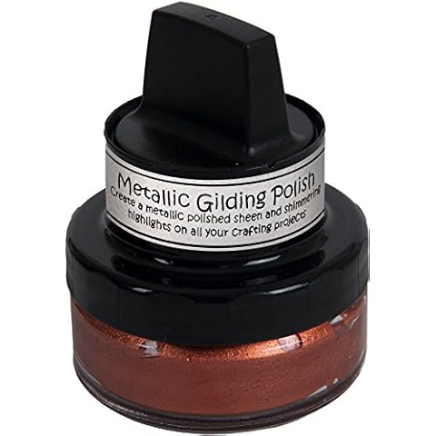 Cosmic Shimmer Metallic Gilding Polish-Bronze, 50ml Cover