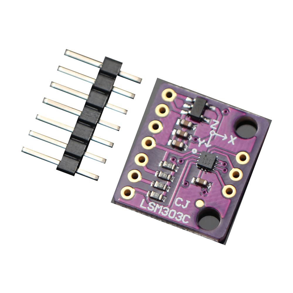 Rakstore LSM303C 6DOF Three-axis Magnetic Field Acceleration Sensor Module LIS3MDL
