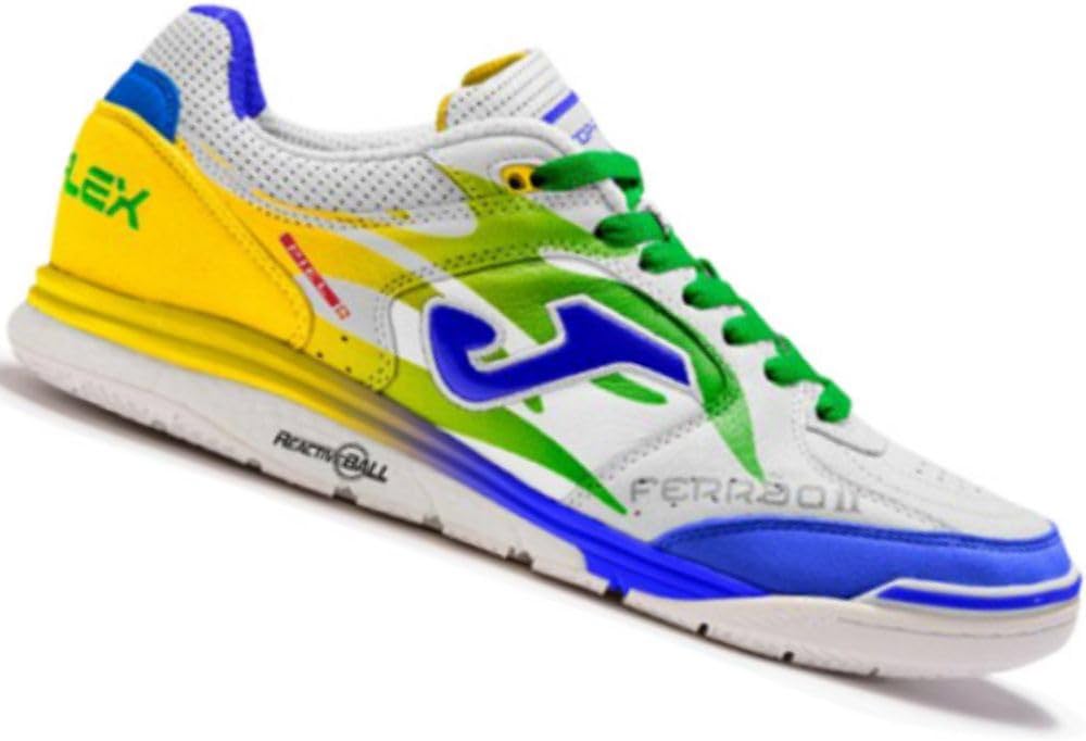 Chuteira de Futsal Joma Top Flex Rebound Ferrão - Branco Cor