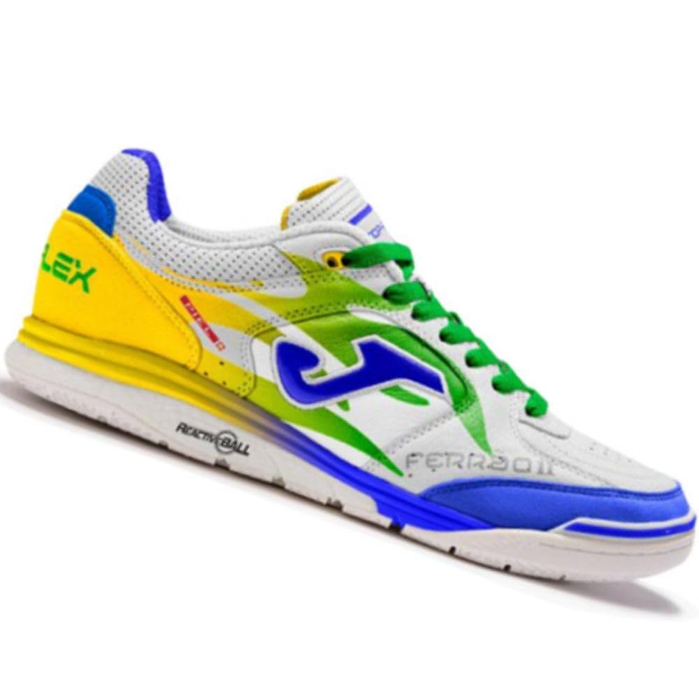 Chuteira de Futsal Joma Top Flex Rebound Ferrão - Branco Cor