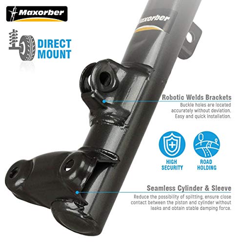 Maxorber Front Pair Shocks Struts Absorber Compatible With Mercedes-Benz C230 C240 C240 Sedan C240 Wagon C280 C320 Coupe C320 Sedan Rwd C350 Rwd C55 Amg Clk320 Clk350 Clk500 Clk55 335920 71488 #TOP3