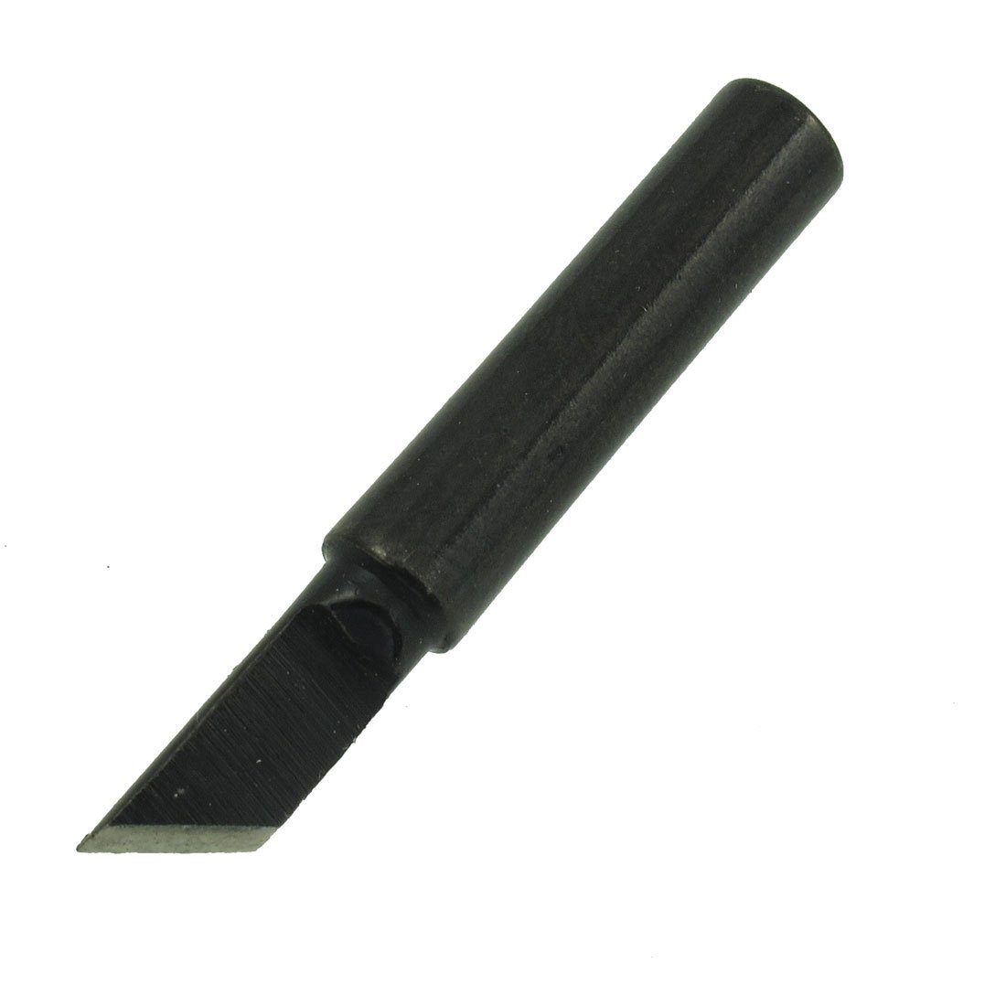 Aexit POOM-T-K (Electrical equipment) Black 7mm Bevel Width Soldering Solder (48ry608qf267) Iron Tip