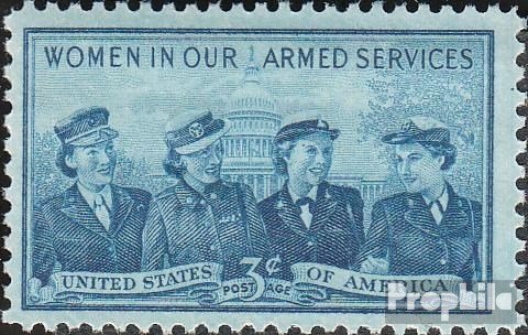 Timbre USA 632 Frauenkorps 1952 – Neuf Avec Gomme MNH – Édition Complète Pour Collectionneur