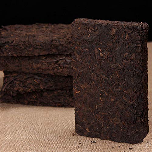 Old PU ER Tea 250g (0.55LB) Puerh Tea Brick Black Tea Comida verde Pu'er tea Puer tea Chinese tea Maduro té shu cha comida saludable Pu-erh tea Árboles viejos Pu erh tea tea tea Red tea - Imagen 3
