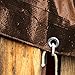 casa pura Toldo Impermeable para Exterior - Lona Impermeable Polietileno | Toldo...