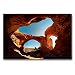 Produktbild Premium Textil-Leinwand 90 x 60 cm Quer-Format Double Arch, Arches Nationalpark, USA | Wandbild, HD-Bild auf Keilrahmen, Fertigbild auf hochwertigem Vlies, Leinwanddruck von Michael Rucker