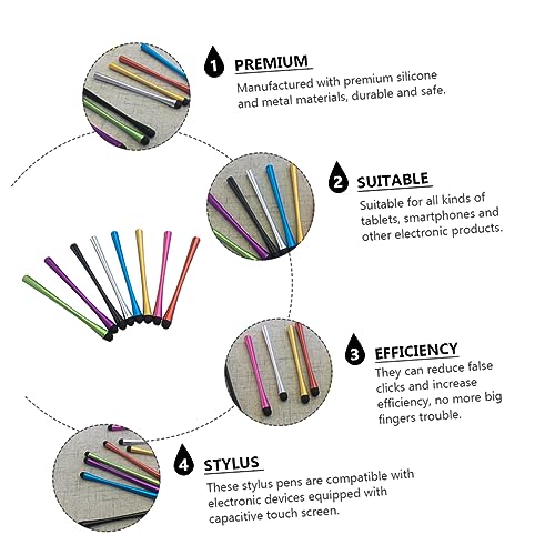 Stylos universels pour dessin précision avec corps antidérapant Uonlytech tactiles - 5