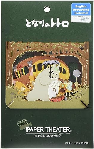 Paper Theater Totoro Wonderful Encounter Ensky idée cadeau originale loisir créatif
