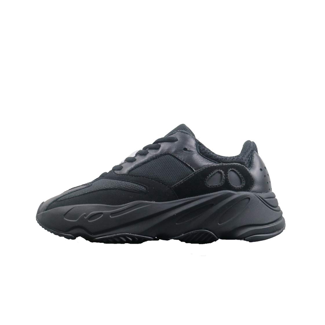 Men's and women's sports shoes lightweight wear-resistant casual wild 37 EU black