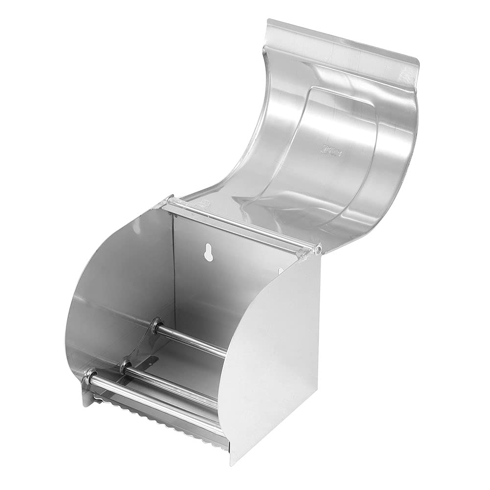 Soporte de Papel higiénico de Acero Inoxidable Cubierta de Papel de Montaje de Pared Cat Cat Cat Portes para el Tejido para el Tejido del baño con Cubierta