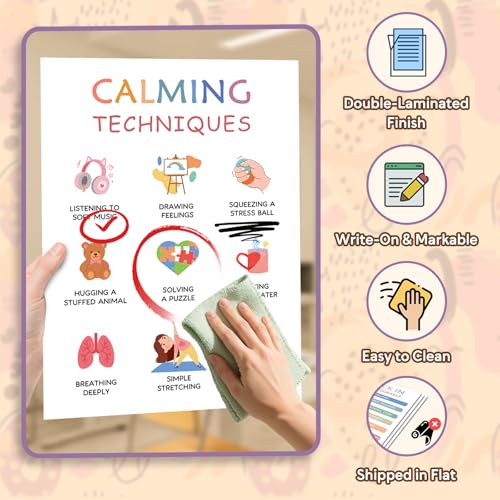 Image of KIDS KING 12 Learning Posters - Mental Health (10 inchx14 inch)