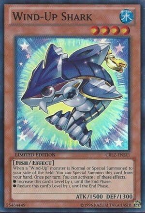 YU-GI-OH! - Tiburón de cuerda (CBLZ-ENSE1) - Cosmo Blazer Edición Especial - Edición Limitada - Super Raro