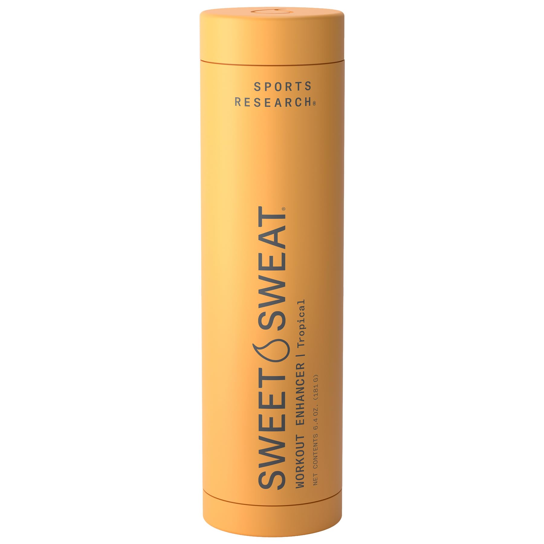 Sports ResearchSweet Sweat Workout Enhancer Roll-On Gel Stick, Tropical - Makes You Sweat Harder and Faster, Use with Sweet Sweat Waist Trimmer