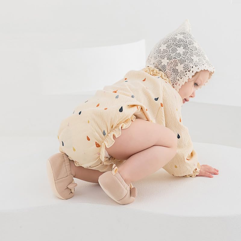 Baby Booties Newborn Shoes Infant Cotton Slippers Non-Slip Warm Ankle Boots for Boy Girl4