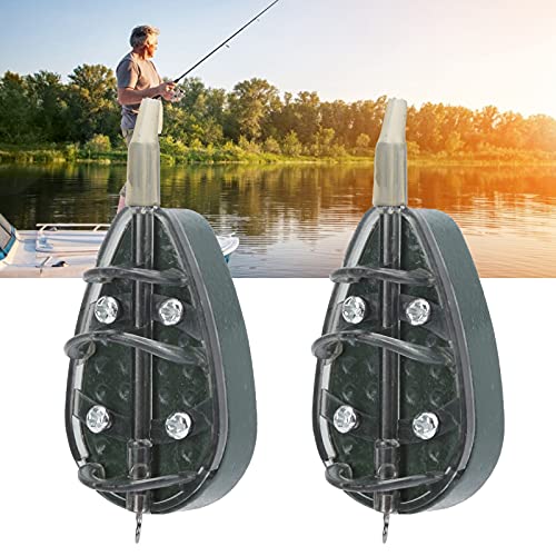 Karpervissen Aas Mand Feeder, in-line Platte Aas Thrower Aas Schietlood Set Europese Stijl Lange Gooien voor Outddor Vissen - Image 4