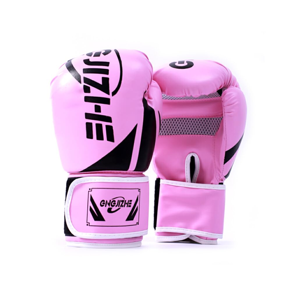 1 paire femmes hommes gants de boxe portables adultes exercice entraînement pratique mitaines de frappe réglables garde engrenages de sport