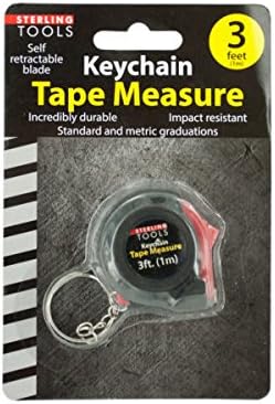 Mini Tape Measure Key Chain - Pack of 72
