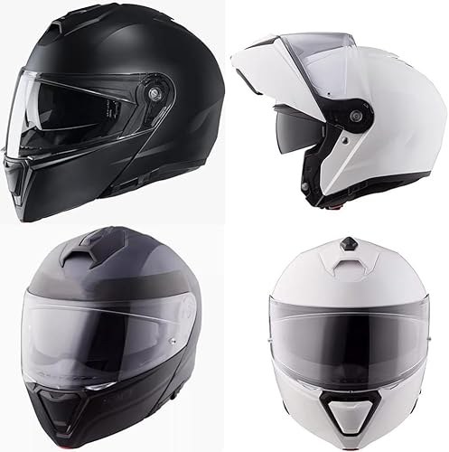 Miniatura 4 de Visera i90 HJ-33 Escudo para HJC i90 Protector facial PC Protección UV Visera Casco Moto (Revo Deep Blue uso solo día)