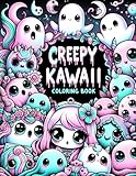 Creepy Kawaii Coloring Book: Spooky Pastel Goth Creepy Cute Doll Gothic Coloring Pages for Adults