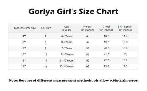 Gorlya B09P68MXGG_CA NARF Girls Paper Bag Elastic Waist Button Trim Front Belted Skirts thumb #5