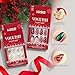 KISS Voguish Fantasy Holiday Press On Nails Almond, ‘Warm n Cozy’, Nude, Medium Length, No Damage To Natural Nails, Pink Gel Nail Glue (2g), Mini Nail File, Manicure Stick, & 28 Fake Nails