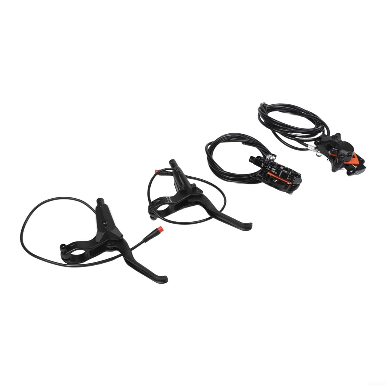 Conjunto de freno de disco hidráulico con sensor para bicicletas eléctricas Nutt y scooters, pieza de repuesto, sistema de control de seguridad mejorado de 180 mm de longitud