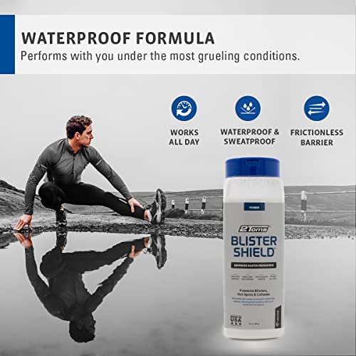 Image of 2Toms BlisterShield, Blister Prevention Powder for Feet, 15 Ounce Bottle | Talc-Free Foot Blister Powder for Hot Spots & Calluses