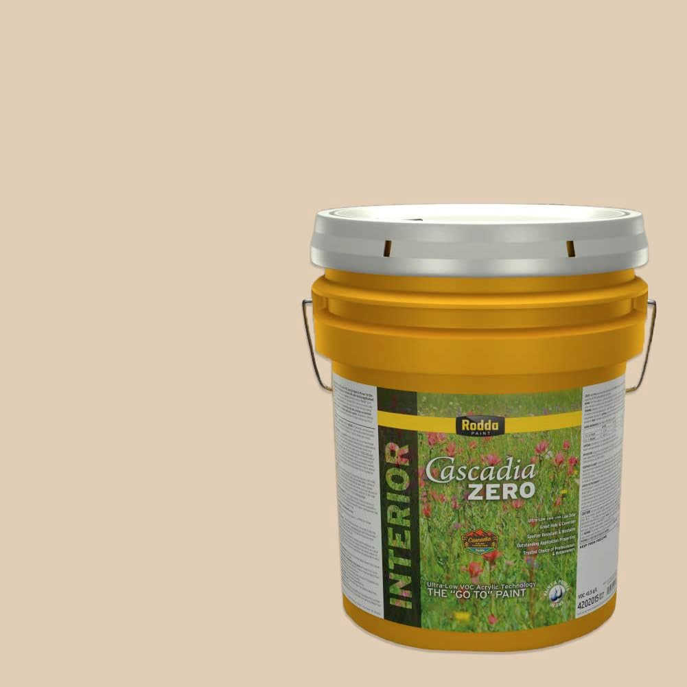 Rodda Paint CASCADIA ZERO Interior Semi-Gloss Paint & Primer in One, 1-Gallon, Bamboo