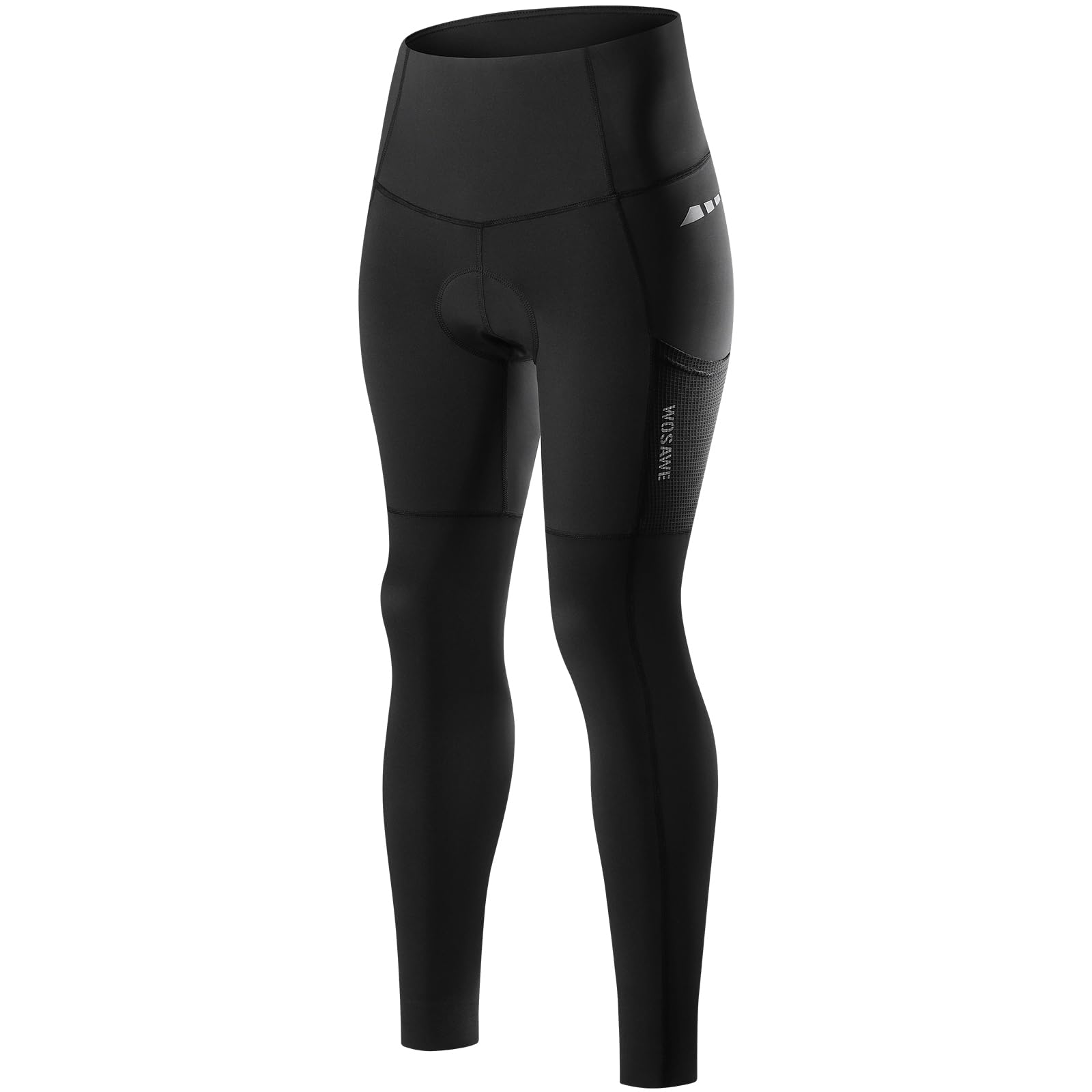 WOSAWE Pantaloni da Ciclismo da Donna Gel Pad Mountain MTB Pantaloni da Bici Ciclismo Lungo Calzamaglia da Ciclismo Pantaloni da Bicicletta da Corsa Anti-Sudore