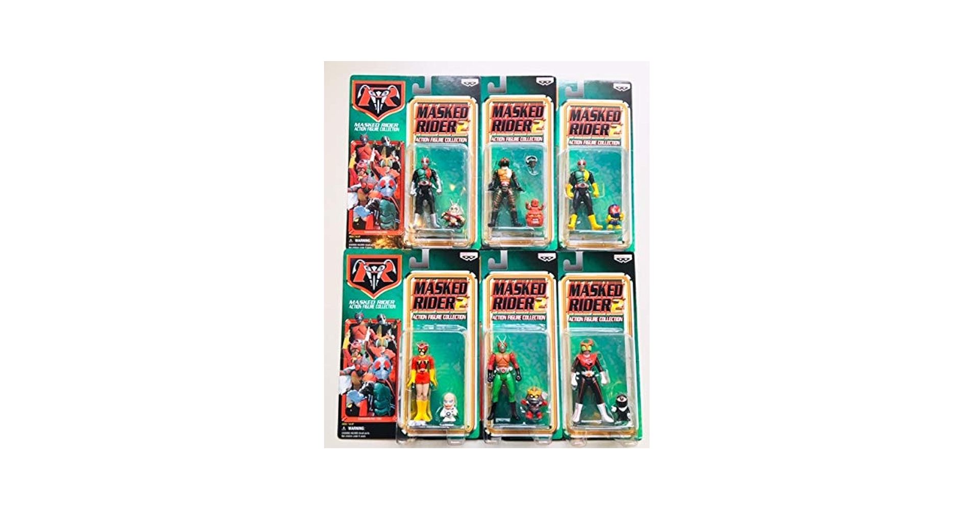 #マスクド。ライダー2。仮面ライダーコレクトチーム。入手困難品。♦非売品。全６種 マスクド。ライダー2。仮面ライダーコレクトチーム。入手困難品