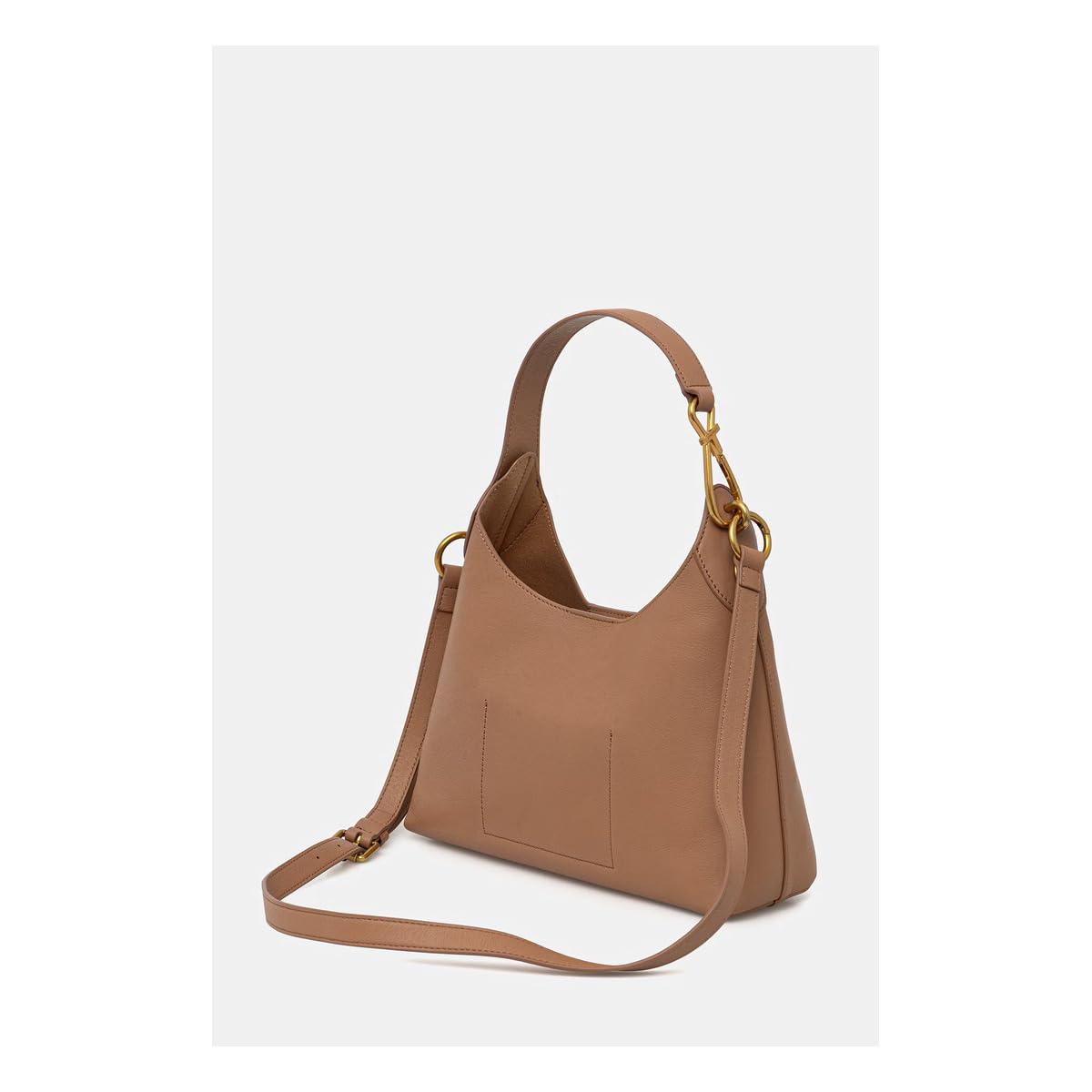 TWINSET HOBO Mocha M. in vera Pelle