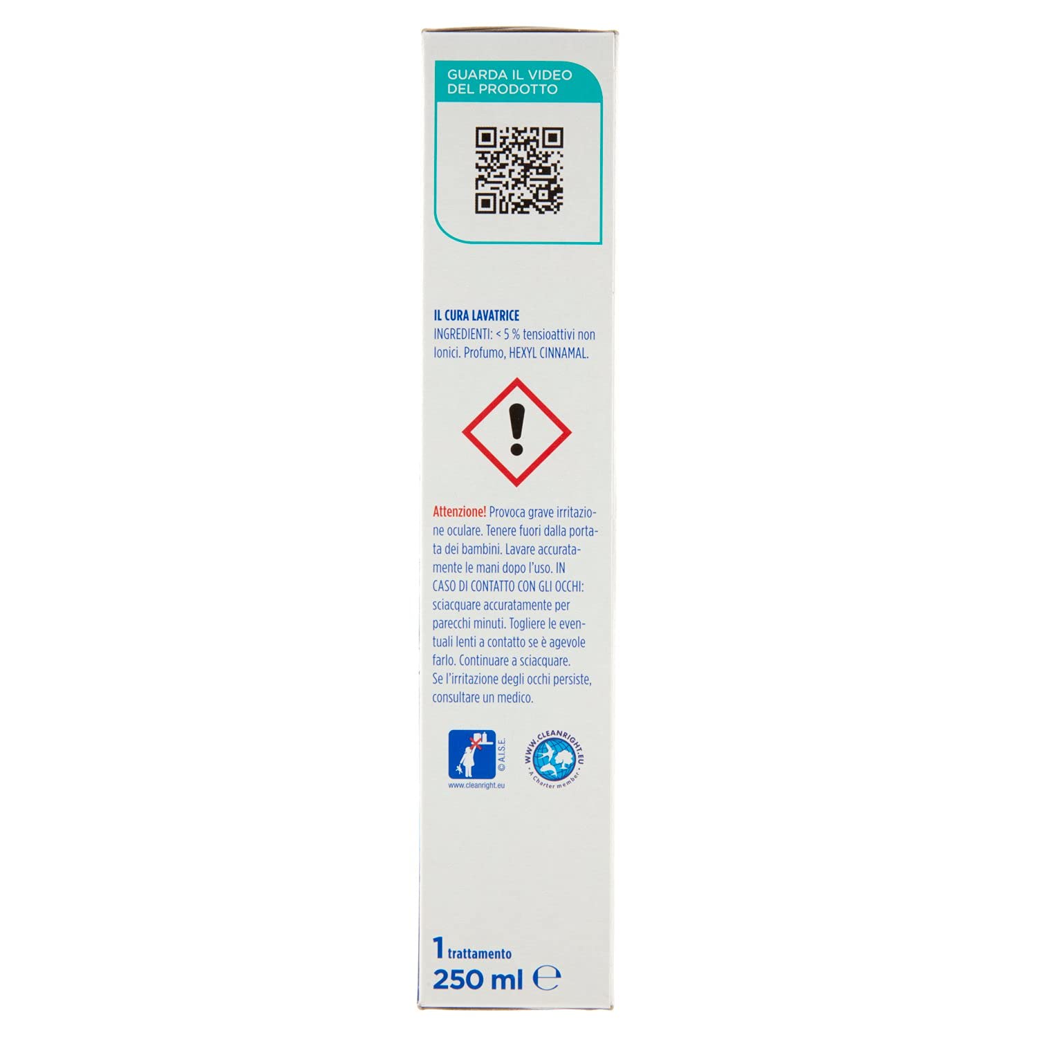 Dr. Beckmann Il Cura Lavatrice Prodotto Cura Lavatrice con Carboni Attivi, 250ml (Confezione da 2)