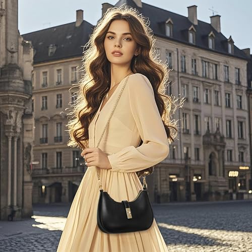 Image of KKXIU Shoulder Bag for Women Cute Hobo Vegan Leather Handbag
