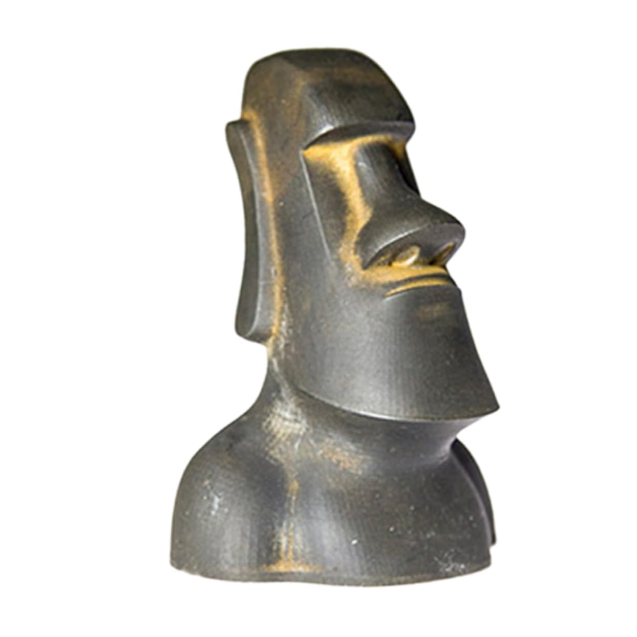 POPETPOP Statua Moai Decorazione Per e Statuetta Per Ed Per Scrivania e Domestici