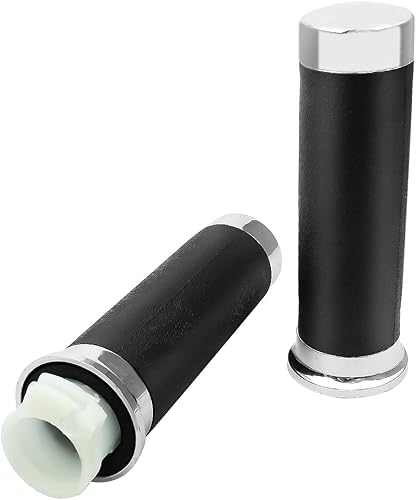 Empuñadura de mano para motocicleta de 1 pulgada y 0.984 in para Honda VT XVS Shadow 400/600/750, empuñaduras de manillar para cable de acelerador