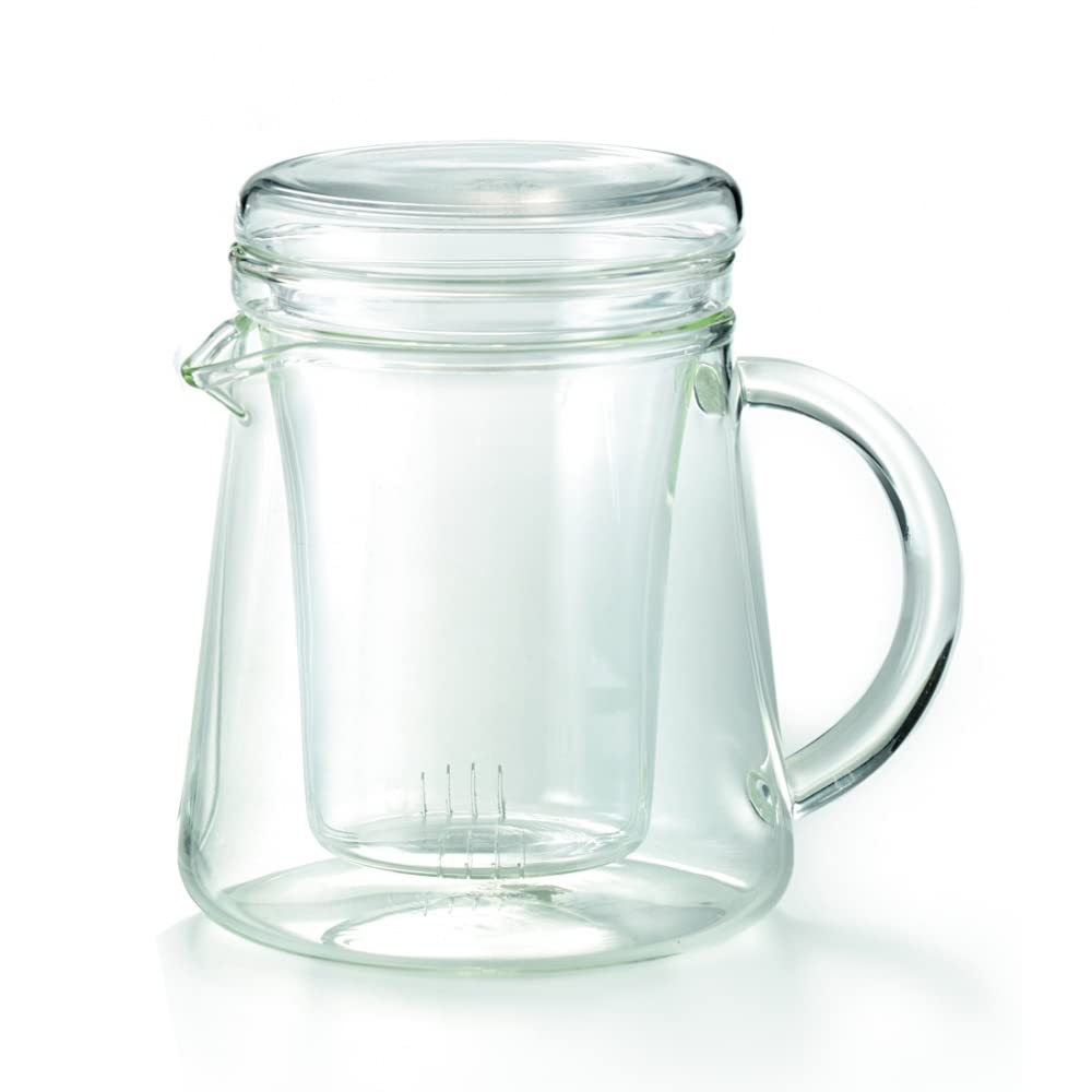 Trendglas Jena Glass Teapot FOR TWO with glass strainer, 0.4 l