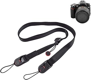 Tracolla Per Fotocamera ,Tracolla Per Reflex, Cinghia Per Fotocamera Cinturino Da Polso Regolabile,In Nylon Cintura Antiscivolo Universale Per Sony/Canon/Nikon(100cm)