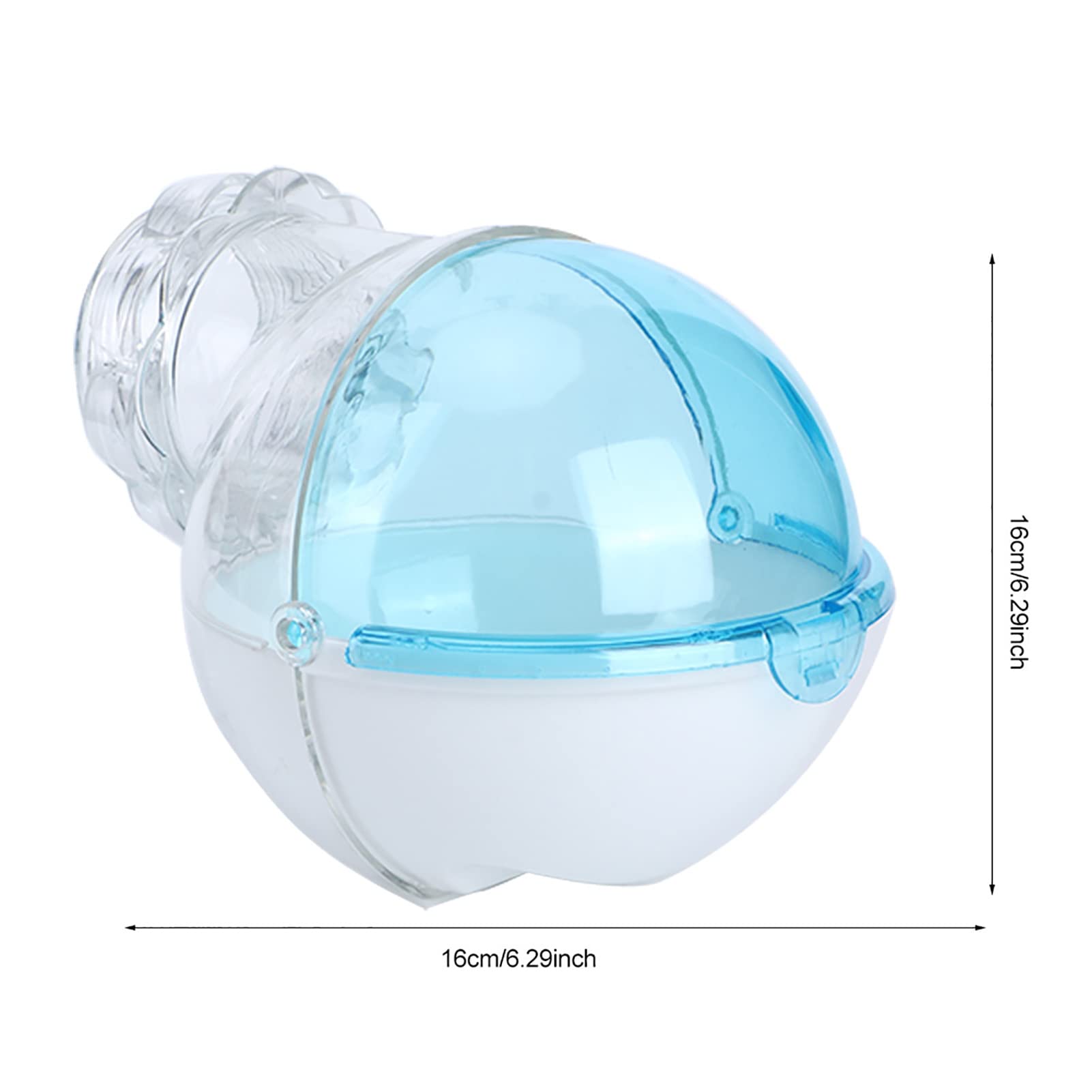 KIMISS Cage Métallique pour Hamster avec Bac à Sable de Bain – Bac à Litière pour Salle de Bain pour Petits Animaux | Idéal pour Les Hamsters, Les Souris et Autres Petits Rongeurs (Blue)