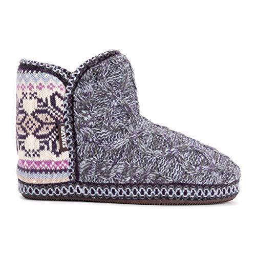 MUK LUKS Women's Leigh Slippers - BlackBerry