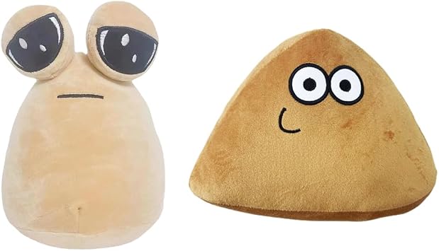Alien Stuffed Plush Doll Soft And Cuddly Toy For Alien Fans Cotton Pou Plushie Stuffed Animal Doll Soft And Cute, 22cm