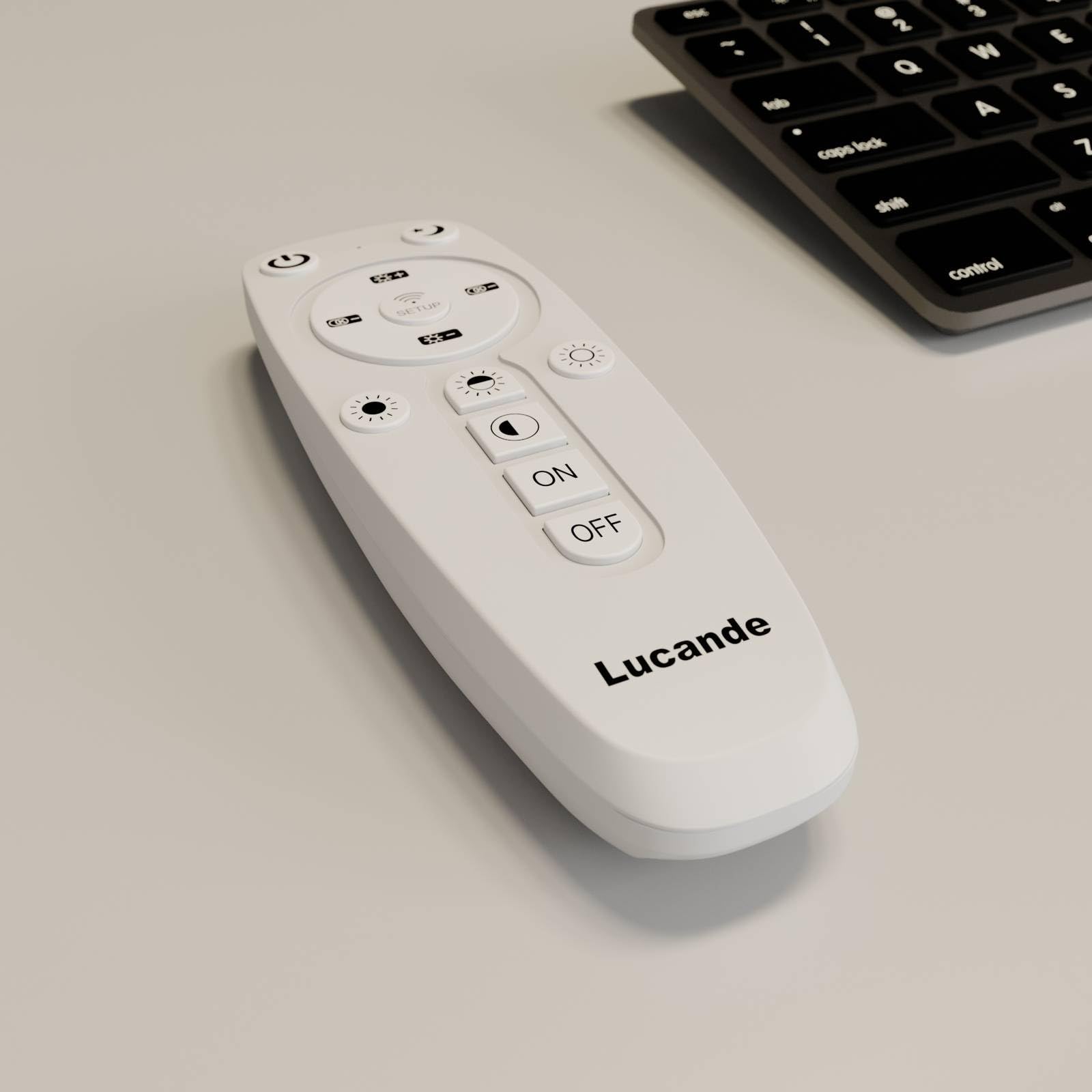 Lucande LED Deckenleuchte Ilira dimmbar mit Leselampe (Modern) in Alu aus Aluminium (3 flammig,) - Lampe Deckenlampe Küchenleuchte