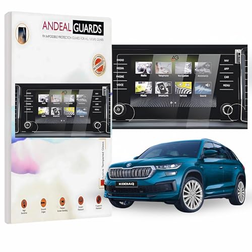 Image of Company Fitted Screen Protector Compatible With SKODA KODIAQ 2022 FACELIFT-8 INCH (PACK OF 1 - GLOSSY FINISH)