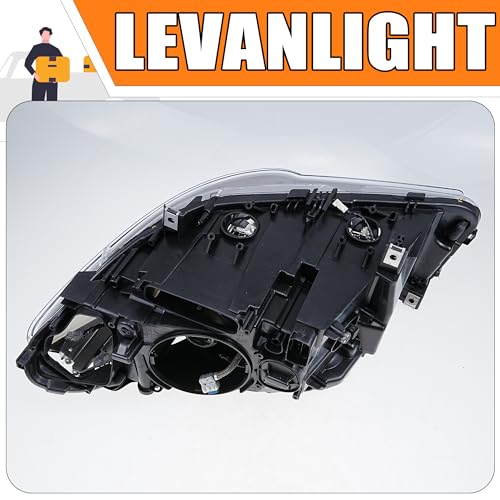 LEVANLIGHT B M W 5 Series Xenon Headlight Assembly Replacement｜Compatible with F10, F11, F18 Models (2009-2016)｜Front Lamp Replace#63117271911 Right Driver (Front Left) - Image 4