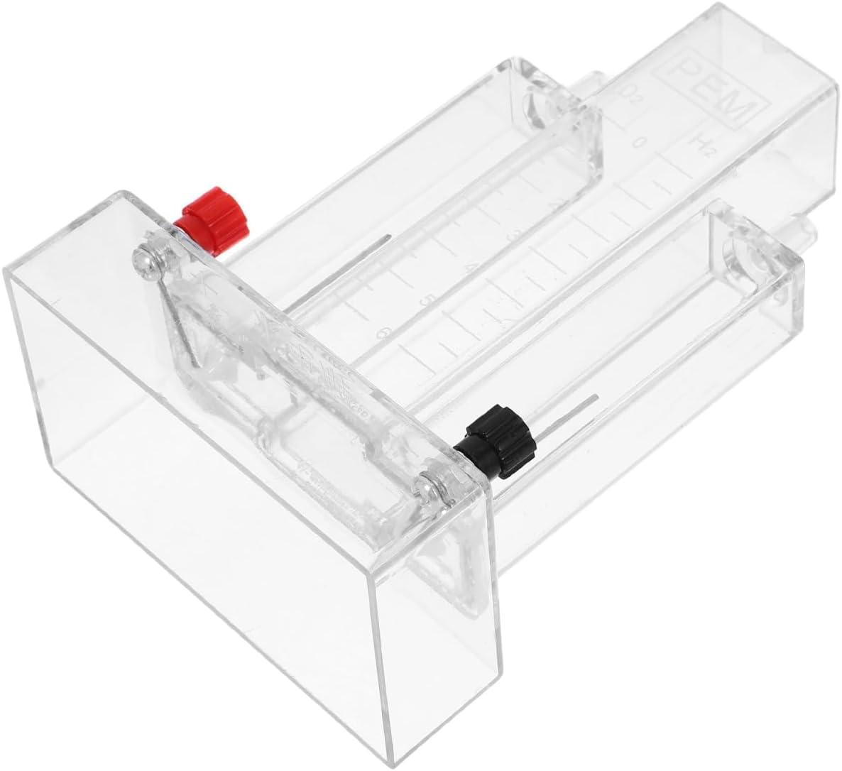 BESTonZON Water Electrolysis Experimenter Portable Electrolysis Apparatus for Chemistry Lab Hydrogen Oxygen Separation 5.31X3.5X2.13 Inches