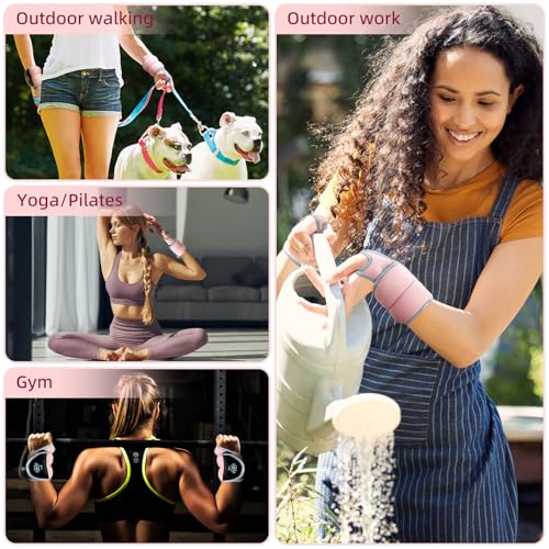Image of Wrist Weights for Women, Arm Weights with Thumb Loops Lock for Running Walking Yoga - 0.5lb*2, 1lb*2, 2lbs*2 Set