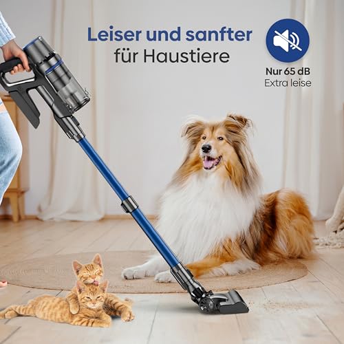 Image of Olvy Cordless Vacuum Cleaner | 35 Kpa Suction Power | Pet Hair Vacuum Cleaner