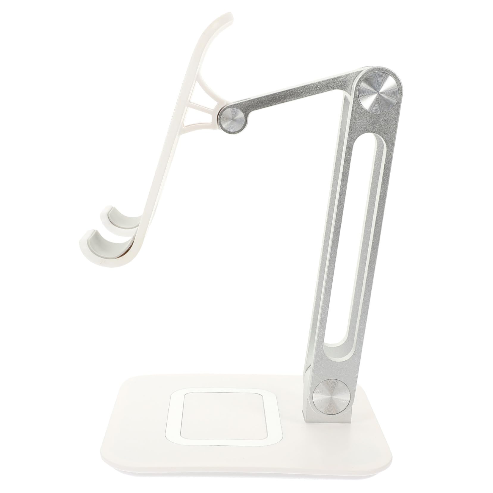 LABRIMP Supporto Regolabile in Metallo per e Tablet da Scrivania Stand Portatile con Altezza e Angolo Personalizzabili Base Stabile per
