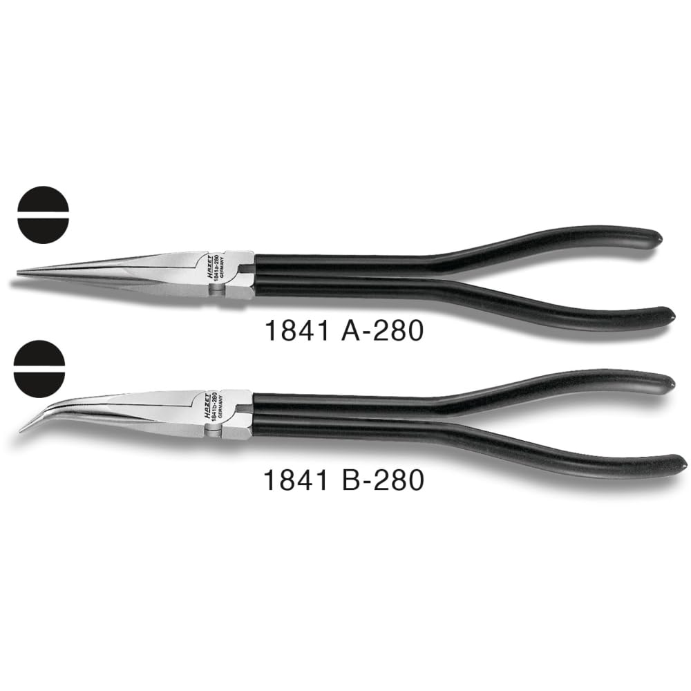 Hazet 1841A-280 Flachzange | 1841A-280, Flachrundzange